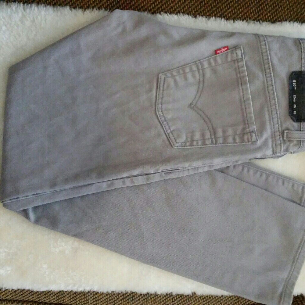 Boys levis, gray size 12 Regular
